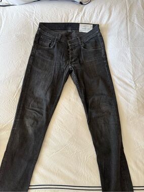 Standard Issue Men’s Slim Straight Black Jeans